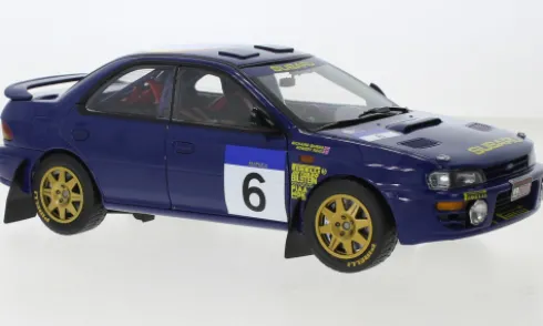 Subaru Impreza 555, Rallye Hong Kong - Peking, 1994, #6, R.Burns/R.Reid, 1:18, Sun Star