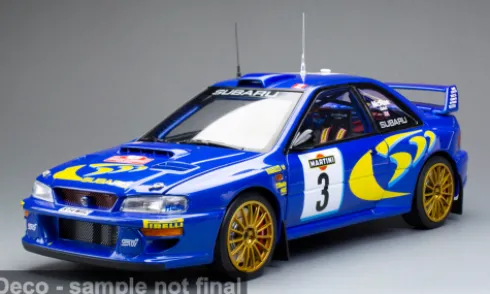 Subaru Impreza S5 WRC, Rally San Remo, 1998, #3, C.McRae/N.Grist, 1:18, Sun Star