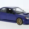 Subaru Impreza WRX STI, blau, 1:24, Welly