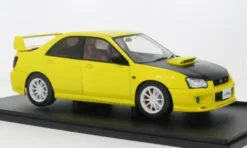 Subaru Impreza WRX STI, gelb/schwarz, 2003, 1:18, Solido