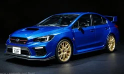Subaru WRX STI EJ20, blau, 1:18, Sun Star