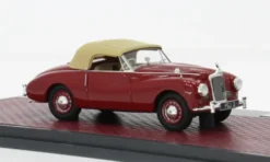 Sunbeam Alpine, dunkelrot/hellbraun, 1953, 1:43, Matrix