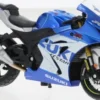 Suzuki GSX-R 1000 R, blau/silber, 2021, 1:18, Bburago
