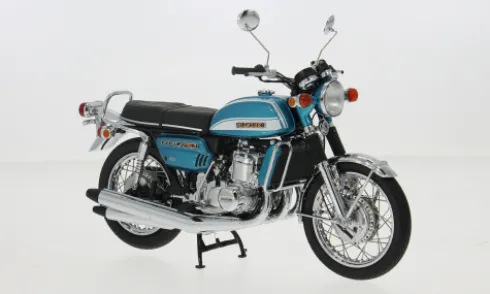 Suzuki GT 750 J, grün, 1973, 1:12, Minichamps