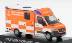 System Strobel RTW, 2018, DRK Offenbach / Main, 1:87, Rietze