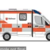 System Strobel RTW, 2018, Malteser Mainz, 1:87, Rietze