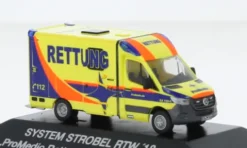 System Strobel RTW, 2018, ProMedic Karlsruhe, 1:87, Rietze