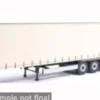 - Tarpaulin Trailer, weiss, 2021, 1:24, Solido