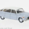 Tatra 603-2, hellgrau/weiss, 1963, 1:87, Brekina