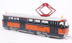 Tatra T3/T4, 1970, Gera Gleispflegewagen, 1:87, Brekina