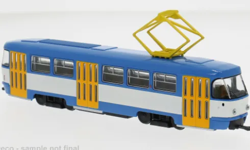 Tatra T3/T4, 1970, Ostrava, 1:87, Brekina