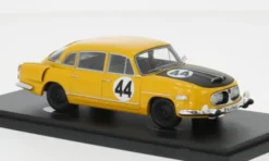 Tatra 603-2, gelb/schwarz, Marathon de la Route, 1966, #44, A.Mark/B.Stiborek, 1:43, AutoCult