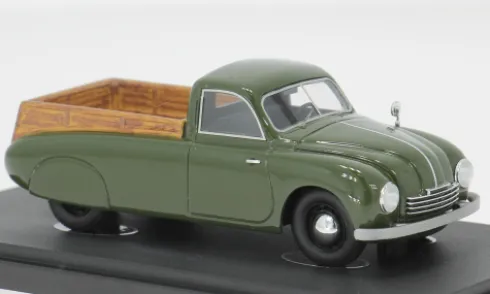 Tatra 201 Pick-Up, dunkeloliv, 1950, 1:43, AutoCult