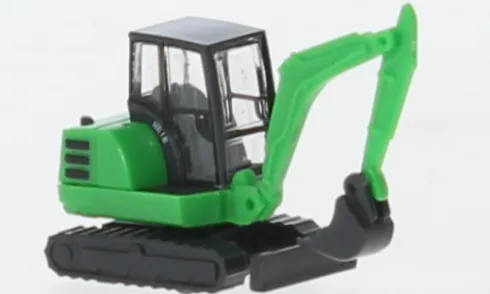 Terex HR 18 Minibagger, hellgrün, 1:160, Wiking