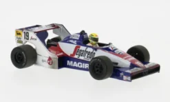 Toleman Hart TG183B, Formel 1, GP Brasilien, 1984, #19, A.Senna, 1:43, Minichamps