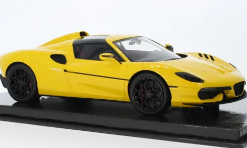 Touring Superleggera Arese RH95, gelb, 2021, 1:18, Tecnomodel