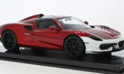 Touring Superleggera Arese RH95, rot/weiss, 2021, 1:18, Tecnomodel