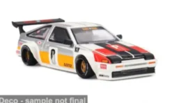 Toyota AE86 Sprinet Trueno Kaido Touge V1, silber, 1983, 1:64, Mini GT