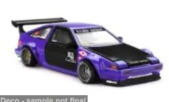 Toyota AE86 Sprinet Trueno Kaido Touge V1, violett/schwarz, 1983, 1:64, Mini GT