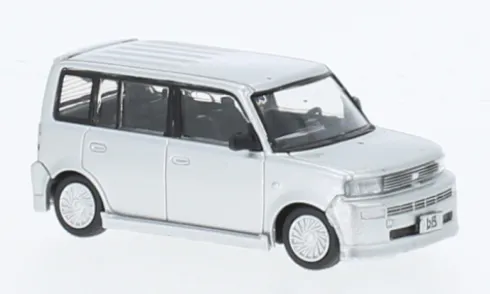 Toyota bB 2000, silber, 1:64, BM Creations