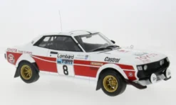 Toyota Celica 2000 GT (RA21), RAC Rally, 1977, #8, H.Mikkola/A.Hertz, 1:18, IXO