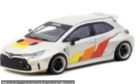 Toyota Corolla GR Widebody, beige/Dekor, 1:64, Tarmac Works
