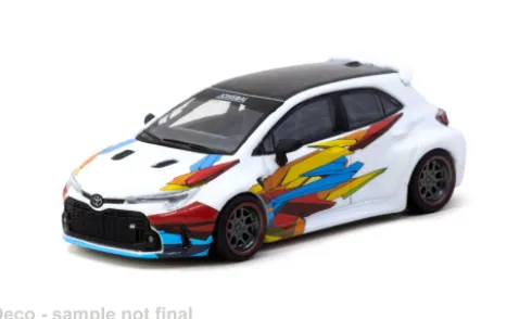 Toyota Corolla GR Widebody, weiss/Dekor, 2025, 1:64, Tarmac Works