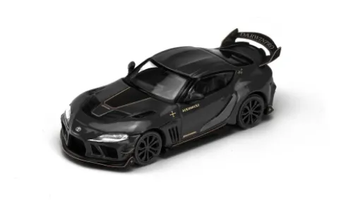 Toyota Darwin PRO 66G NWB Supra (A90), schwarz, 1:64, Pop Race