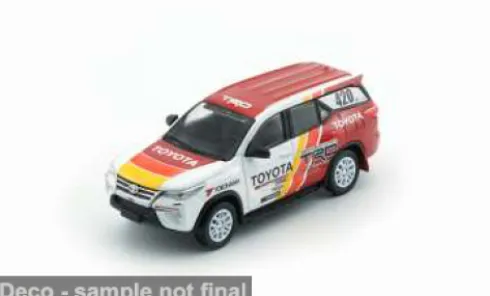 Toyota Fortuner TRD, rot/Dekor, 2018, 1:64, BM Creations