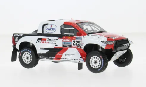 Toyota GR DKR Hilux Evo T1+, Rally Dakar, 2022, #225, H.Lategan/B.Cummings, 1:43, IXO