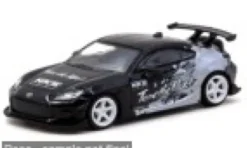 Toyota GR86 HKS, schwarz/Dekor, 1:64, Tarmac Works