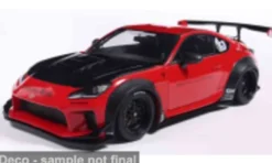Toyota GR86 LBWK Body Kit, rot/schwarz, 2024, 1:18, Solido