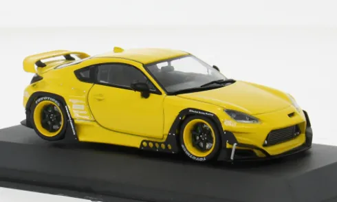 Toyota GR86 Rocket Bunny, gelb, 1:43, Solido