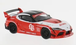 Toyota GR Supra, rot/weiss, 2025, 1:64, Mini GT