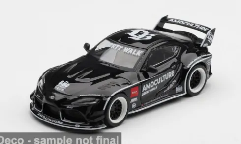 Toyota GR Supra, schwarz, 2026, LB-WORKS AMOCULTURE, 1:64, Mini GT