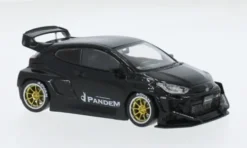 Toyota GR Yaris Pandem, schwarz, 1:43, IXO