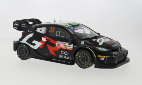 Toyota GR Yaris Rally1 Hybrid, WRC, Rally Japan, 2024, #33, E.Evans/S.Martin, 1:18, IXO