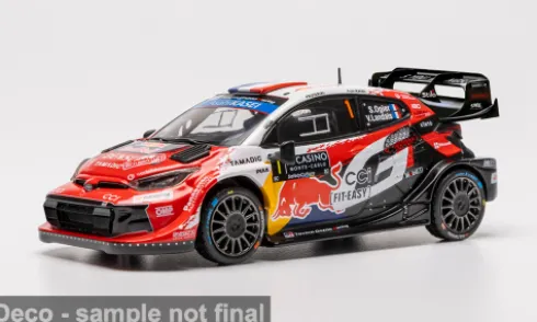 Toyota GR Yaris Rally1, Rallye Monte Carlo, 2026, #1, S.Ogier/V.Landais, 1:43, IXO