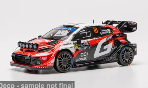 Toyota GR Yaris Rally1, Rallye Monte Carlo, 2026, #18, T.Katsuta/A.Johnston, 1:43, IXO