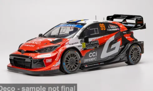 Toyota GR Yaris Rally1, Rallye Monte Carlo, 2026, #99, O.Solberg/E.Edmondson, 1:18, IXO