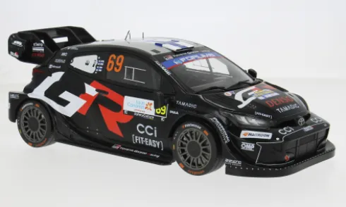Toyota GR Yaris Rally1, Rally Islas Canaris, 2025, #69, K.Rovanperä/J.Halttunen, 1:18, IXO