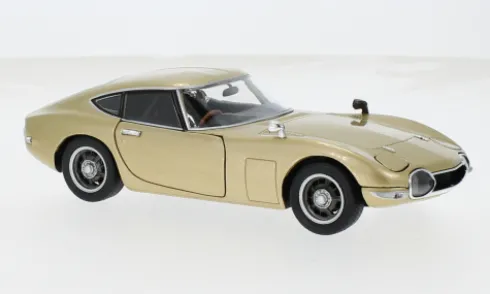 Toyota 2000 GT, beige, 1967, 1:24, WhiteBox