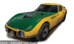 Toyota 2000 GT, gelb/grün, 1966, 1:64, IXO America