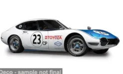 Toyota 2000 GT, weiss/blau, 1967, 1:64, IXO America