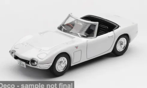 Toyota 2000GT with You Only Live Twice Poster (DE), weiss, 1967, James Bond 007 – You Only Live Twice, 1:64, Mini GT