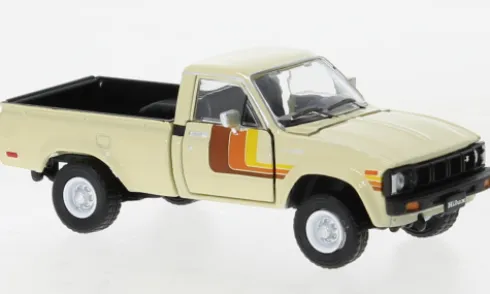Toyota Hilux, beige/Dekor, 1980, 1:64, BM Creations
