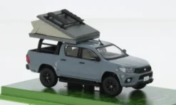 Toyota Hilux, grau, 1:64, Tarmac Works