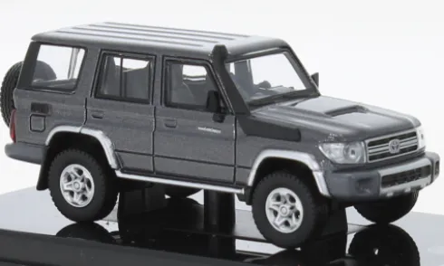 Toyota Land Cruiser 76, grau/weiss, 2014, 1:64, Para64