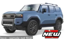 Toyota Land Cruiser, hellblau, 2024, 1:43, Maisto