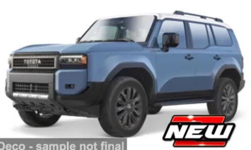 Toyota Land Cruiser, hellblau, 2024, 1:43, Maisto